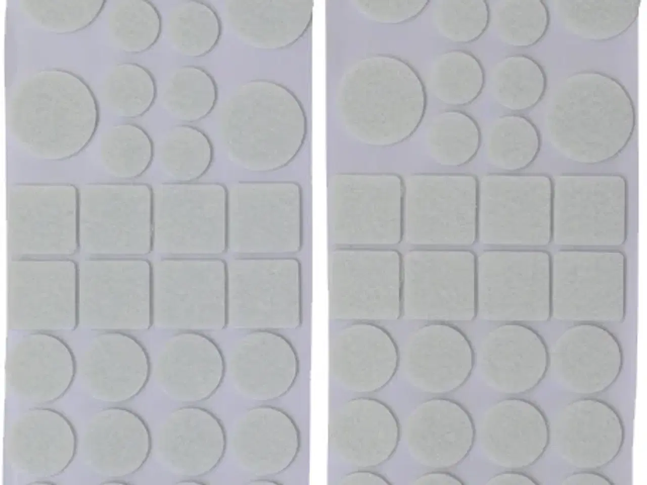 Billede 1 - BGS Filtbeskytter 64 dele. Hvid 3mm