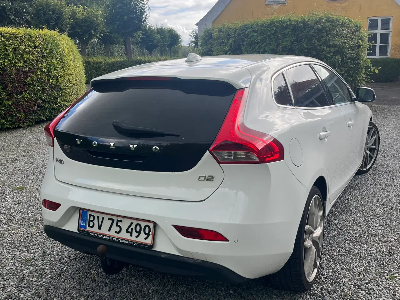 Billede 10 - Hvid Volvo V40