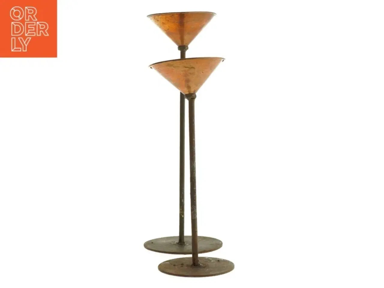 Billede 2 - Lysestager (str. 26 cm. 20 cm)