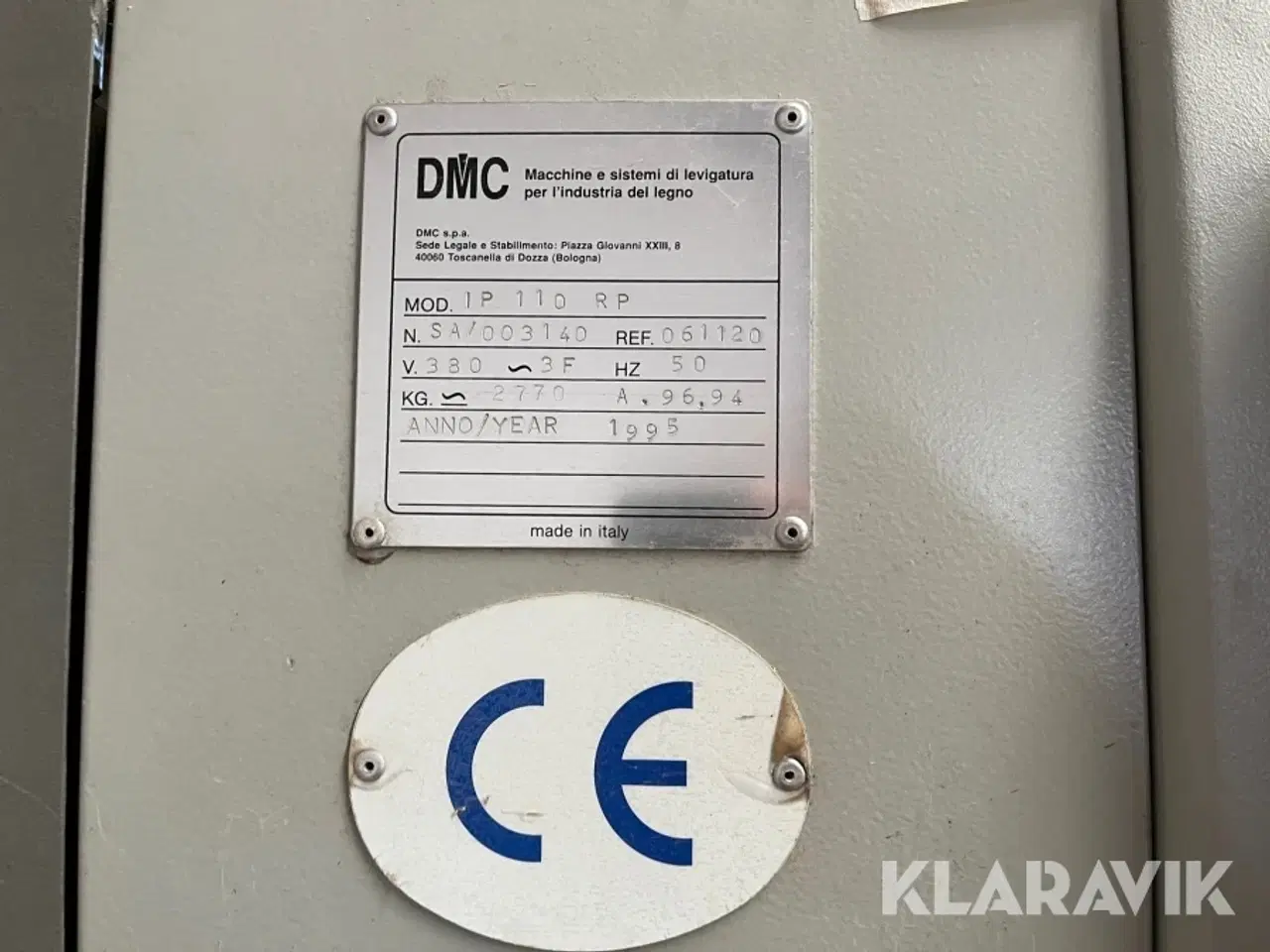 Billede 4 - Undersidet Bredbåndspudser DMC Polisand IP 110 RP