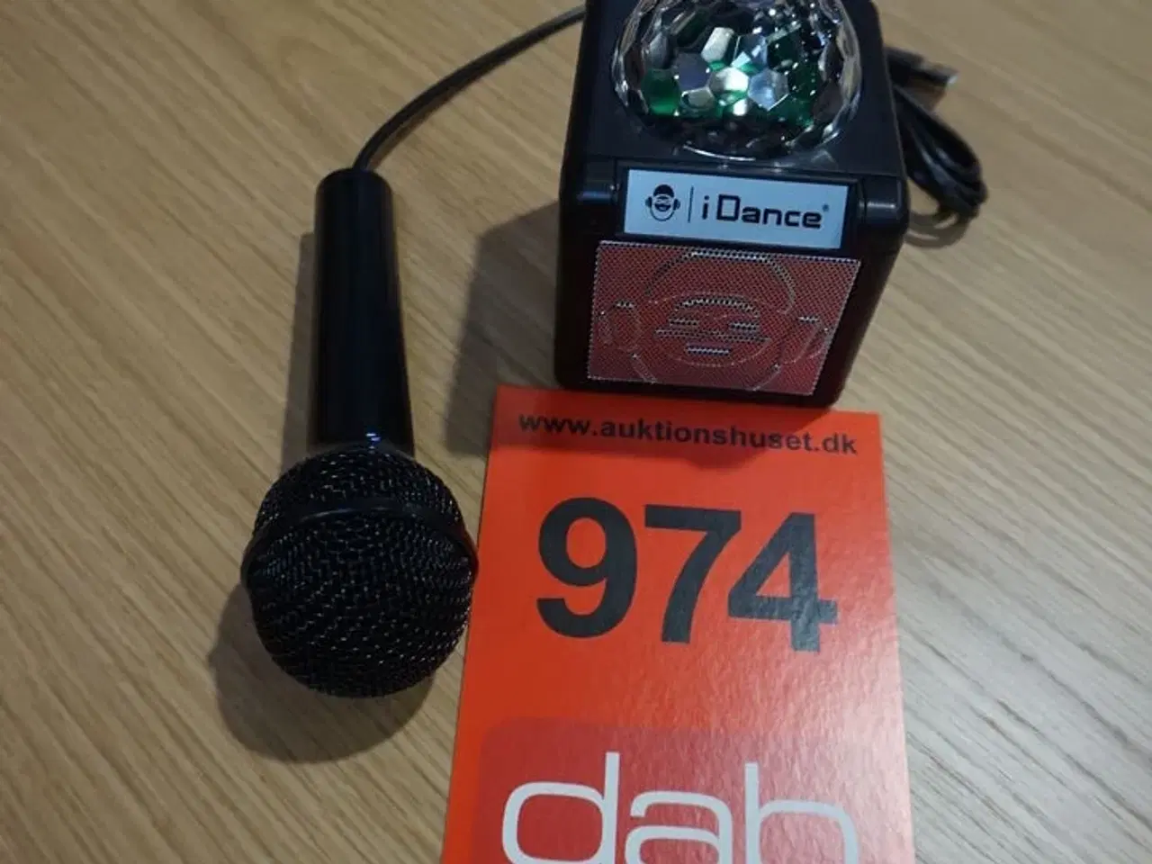 Billede 2 - iDance Cube Sing Bluetooth Karaoke Højttaler - Sort