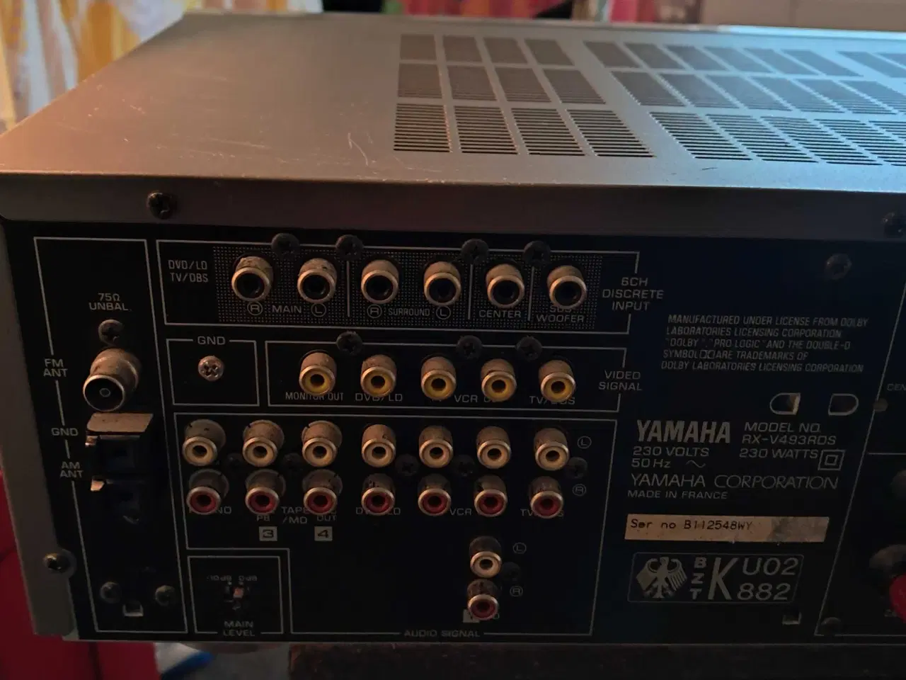 Billede 1 - Yamaha forstærker sælges med højtaler 