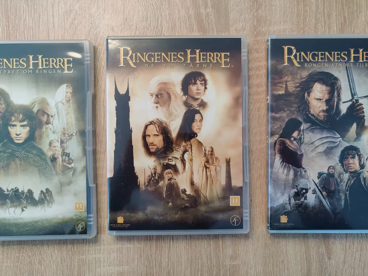 Billede 1 - Alle 3 Ringenes Herre filmene!