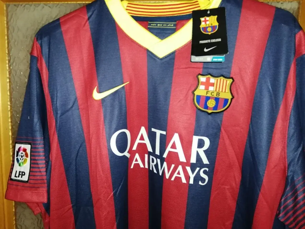 Billede 1 - FODBOLDTRØJE, NY, FC BARCELONA HOME 2013-14, 2XL