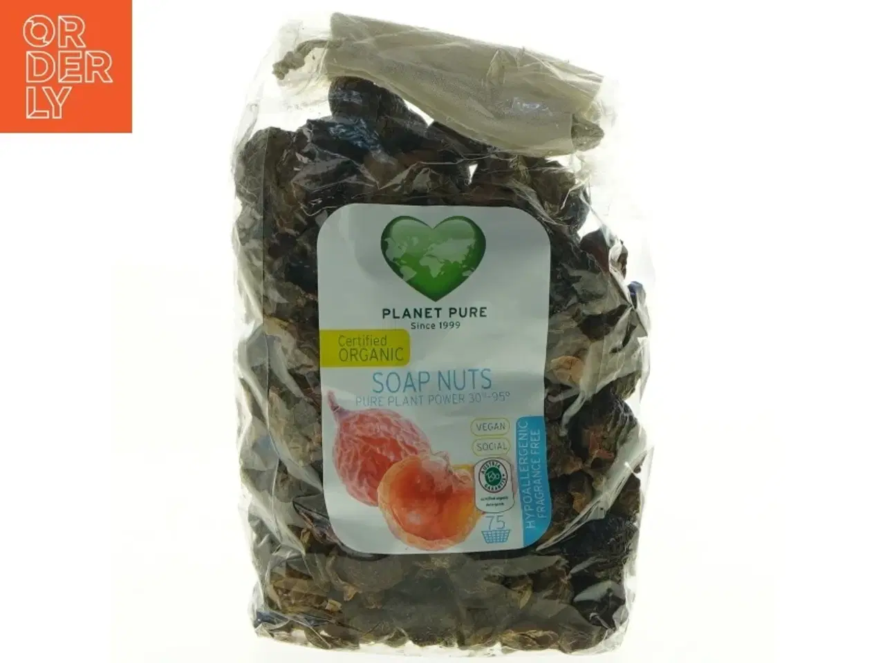 Billede 1 - Økologiske sæbenødder fra Planet Pure (str. 14 x 10 cm)