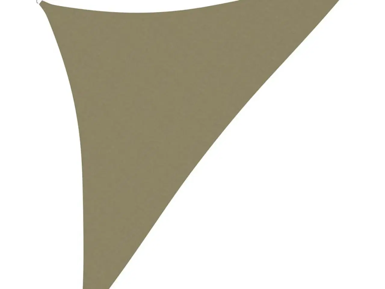 Billede 2 - Solsejl 4x4x5,8 m oxfordstof trekantet beige