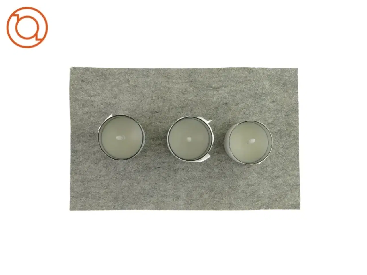 Billede 4 - LED vokslys 3 styk (str. HØ: 10 x 12,5 og 15 x7,5)