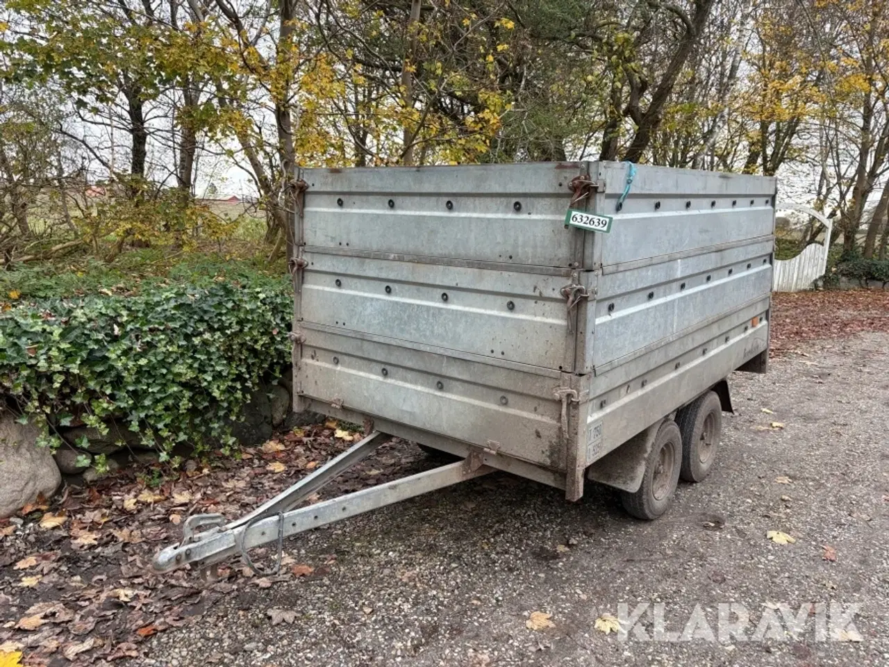 Billede 1 - Anhængere til personbiler Brenderup 750 kg med høje sider