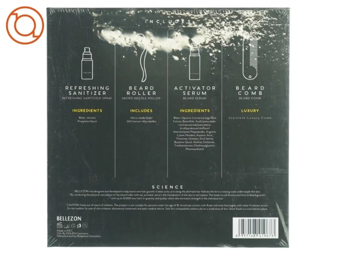 Billede 2 - Beard Growth kit fra Bellezon