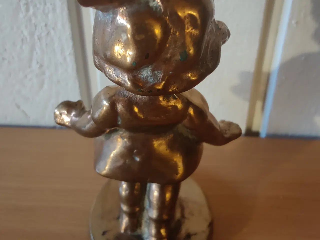 Billede 2 - Bronzefigur, pige