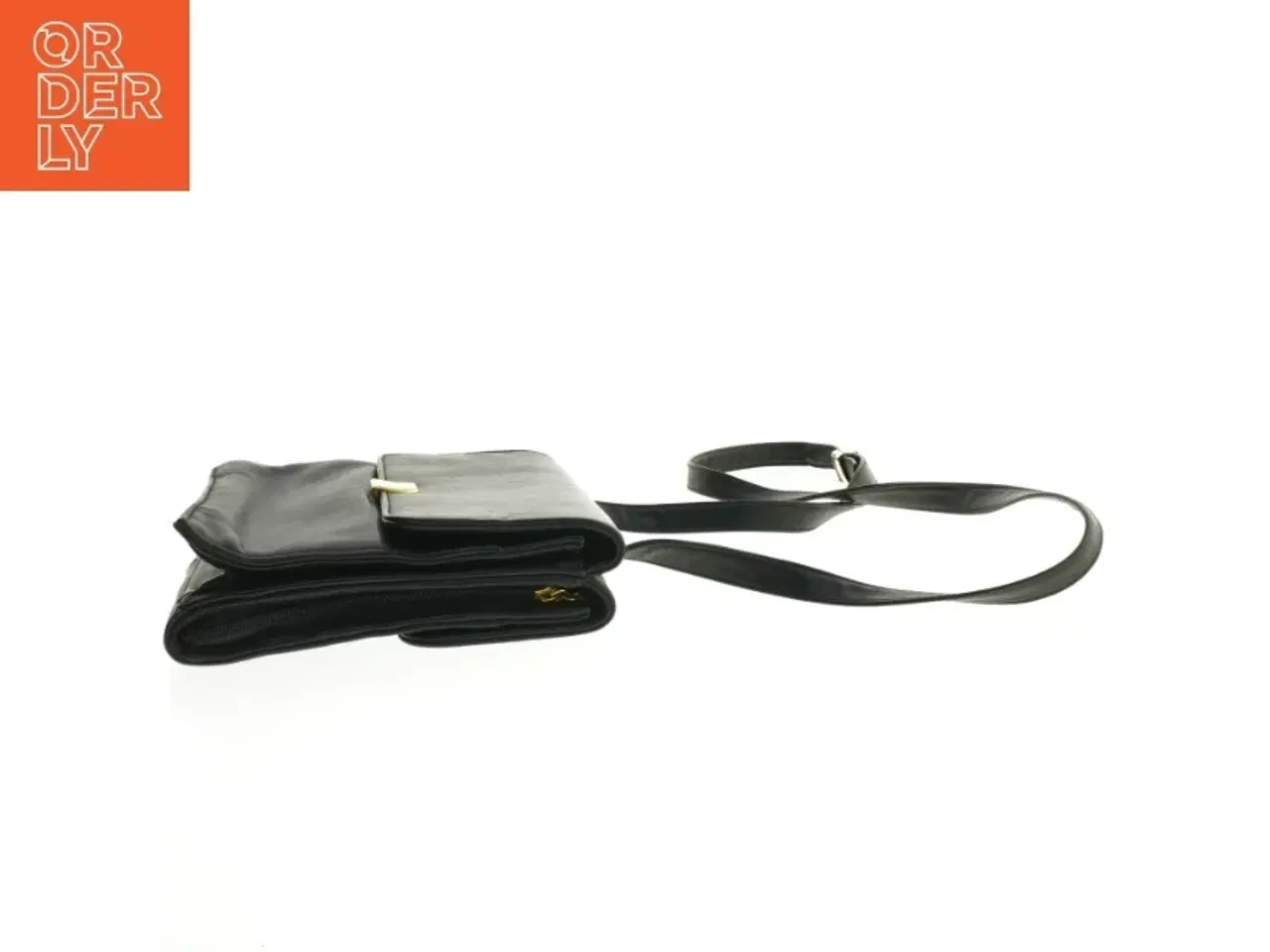 Billede 2 - Sort skuldertaske (str. 21x23 cm)