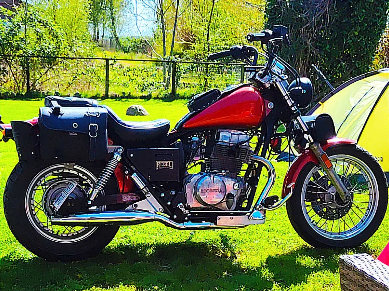 Billede 1 - Honda 450 cmx rebel 1987 veteran 38hk synet 2024.