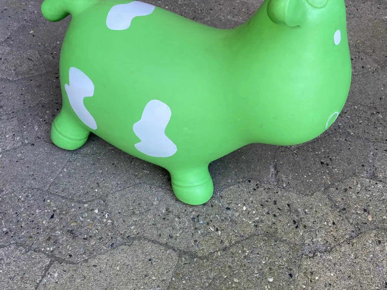 Billede 1 - Hoppedyr model Grøn Ko fra Krea