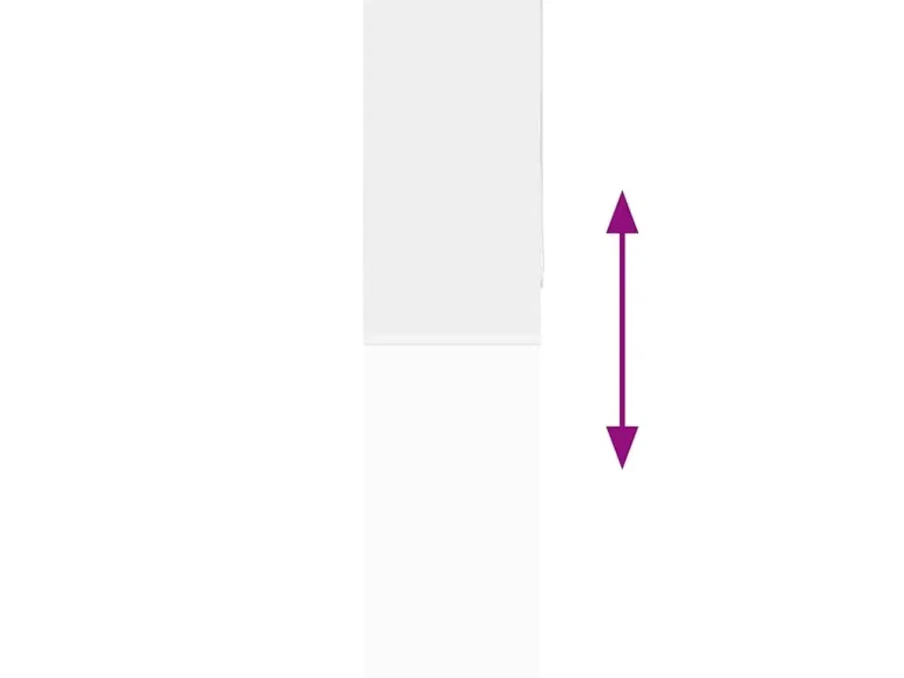 Billede 9 - Rullegardin mørklægning 60x210 cm stofbredde 55,7 cm polyester