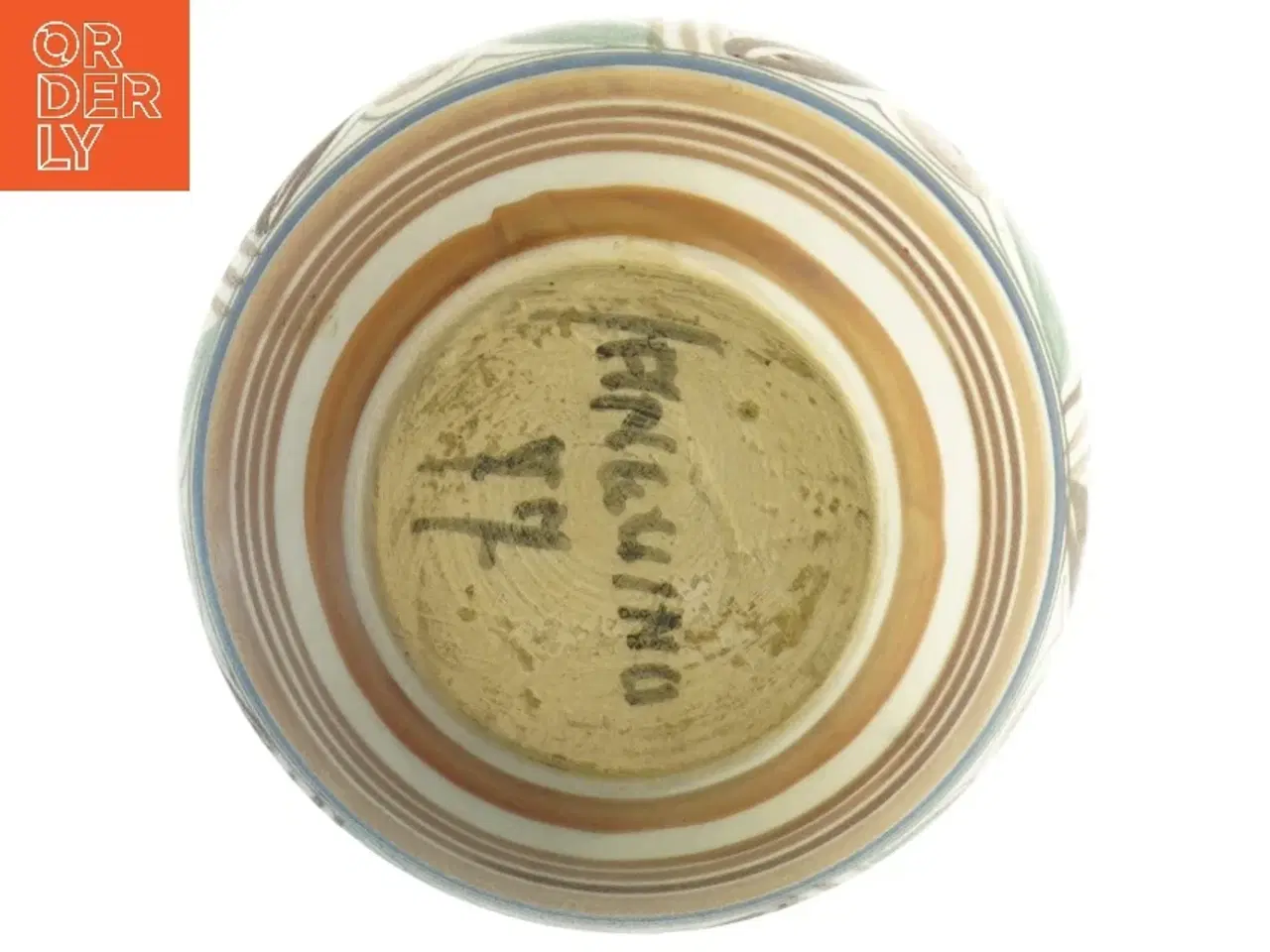 Billede 2 - Keramikvase (str. H. 18,5 cm)