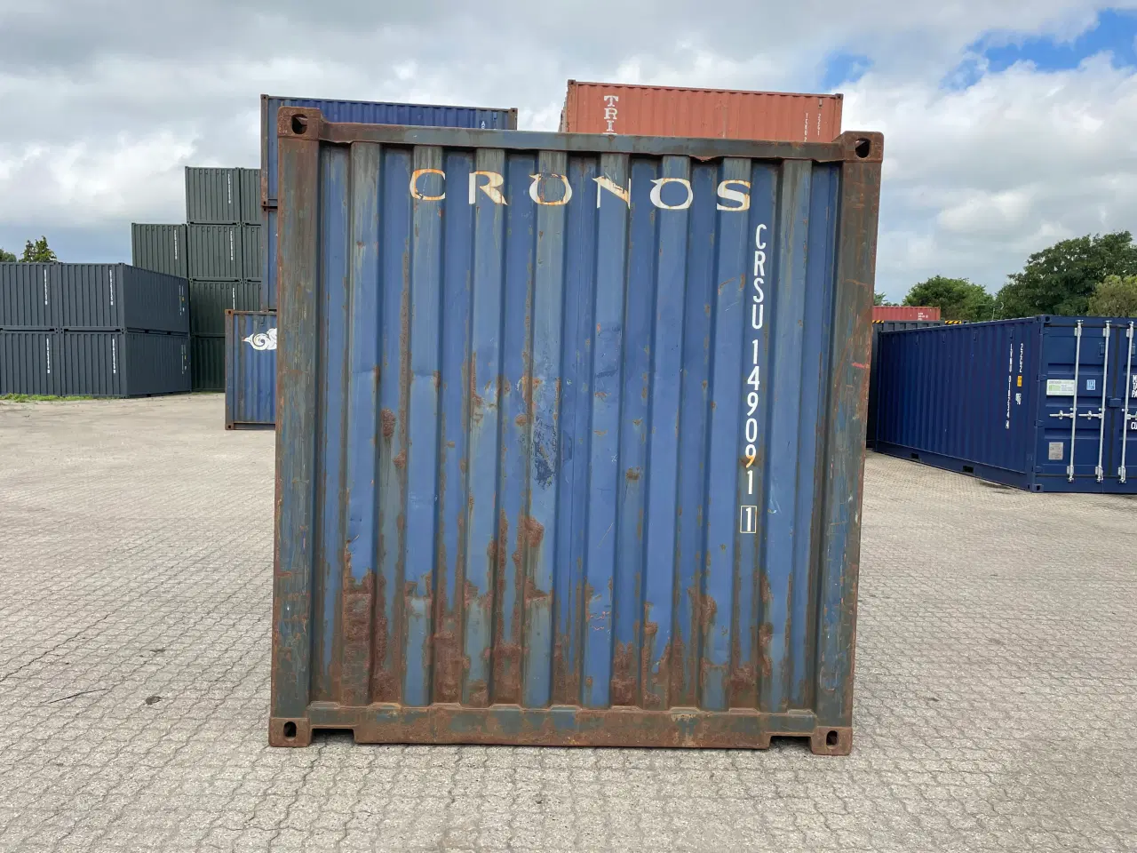 Billede 4 - 20 fods Container- ID: CRSU 149091-1