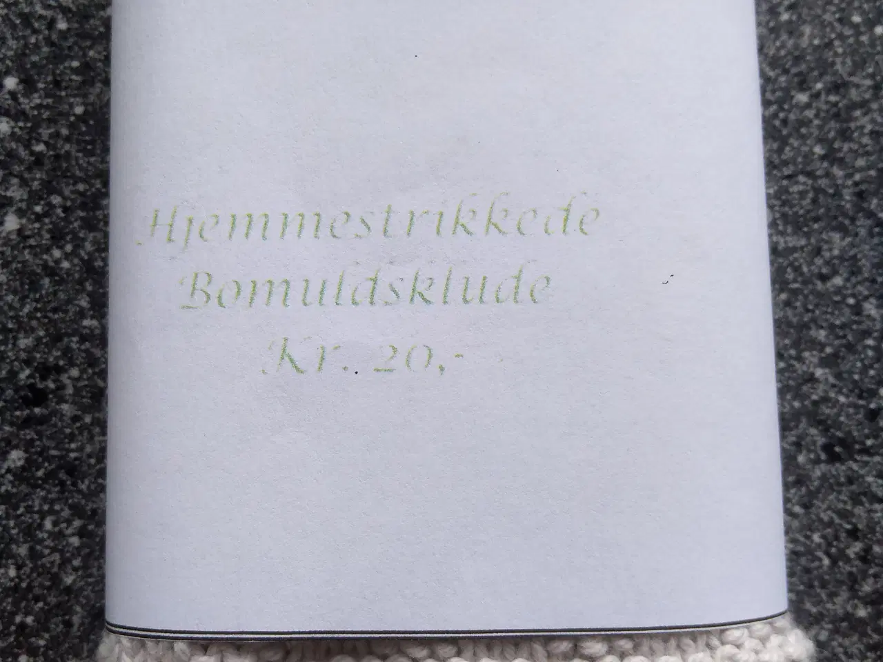 Billede 7 - Hjemmestrikkede karklude / vaskeklude