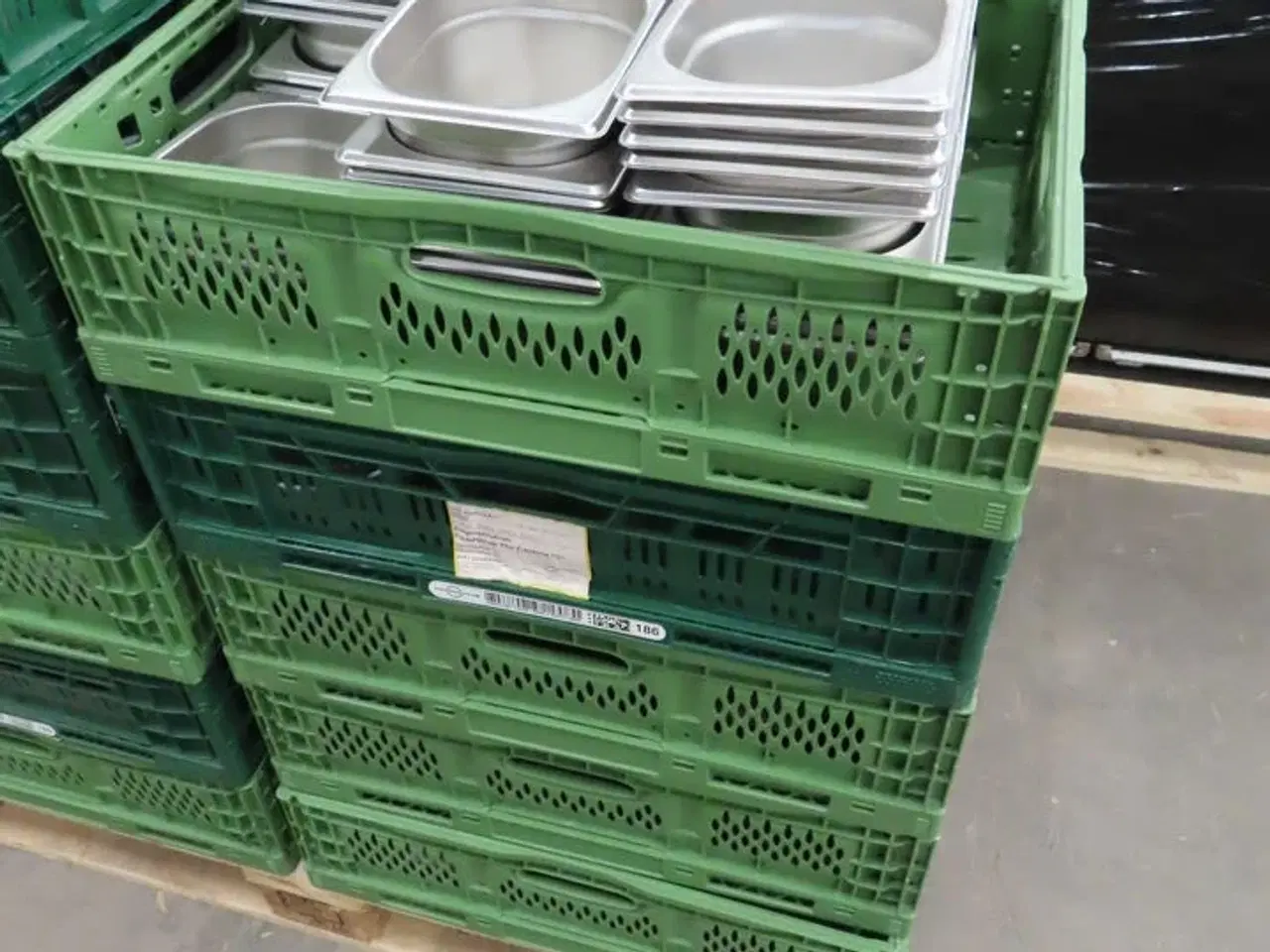 Billede 5 - 7 Kasser med blandede fade og gastrobakker