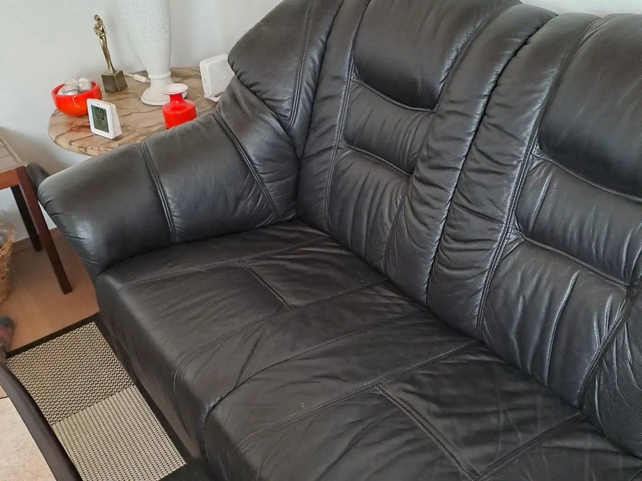 Billede 2 - Læder sofa 