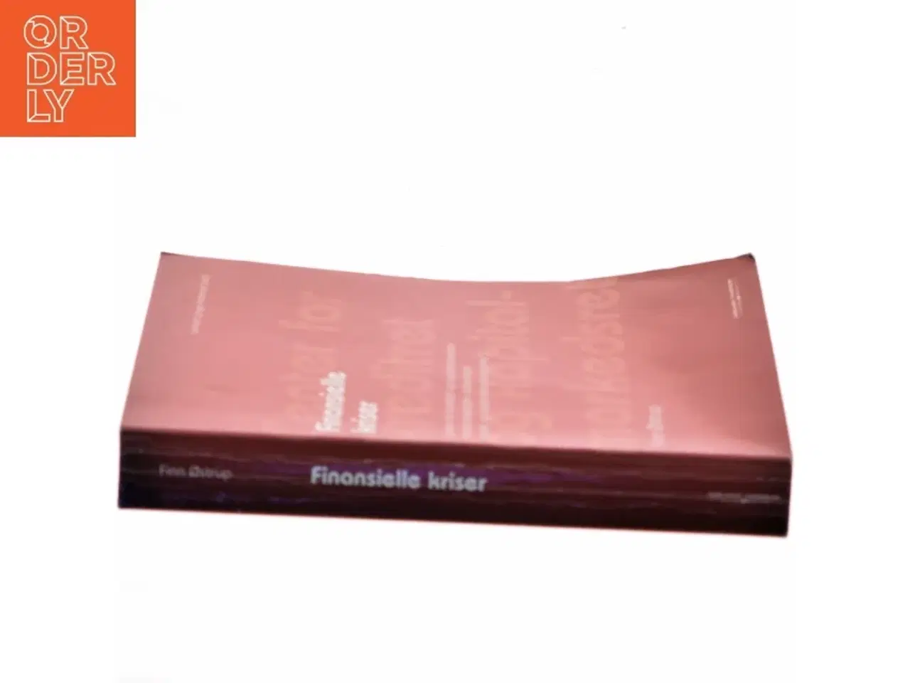 Billede 2 - Finansielle kriser af Finn Østrup (Bog)