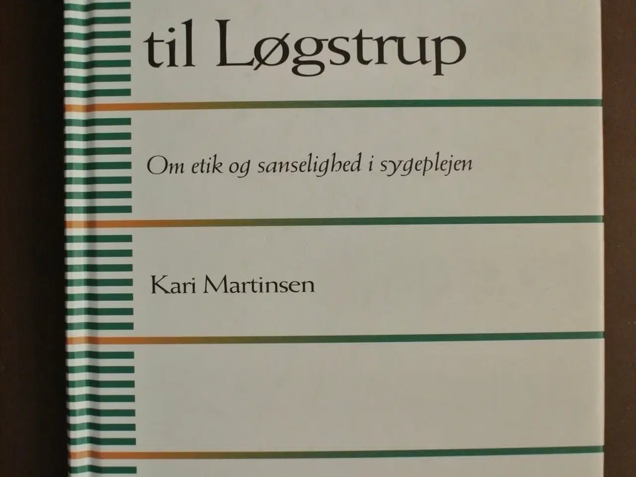 Billede 1 - fra marx til løgstrup - om etik og sanselighed i s