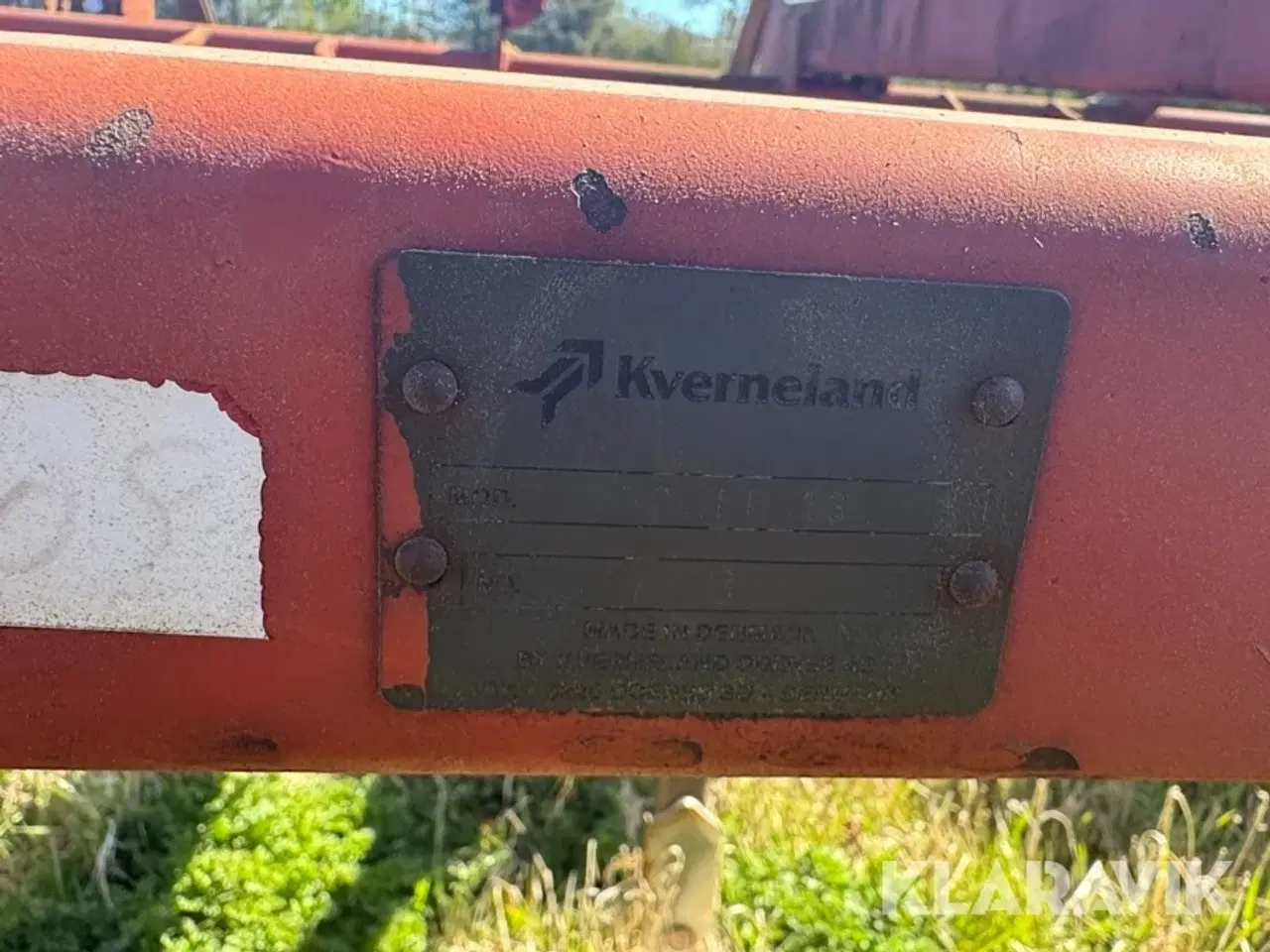 Billede 5 - Harve Kverneland Turbo 11 13