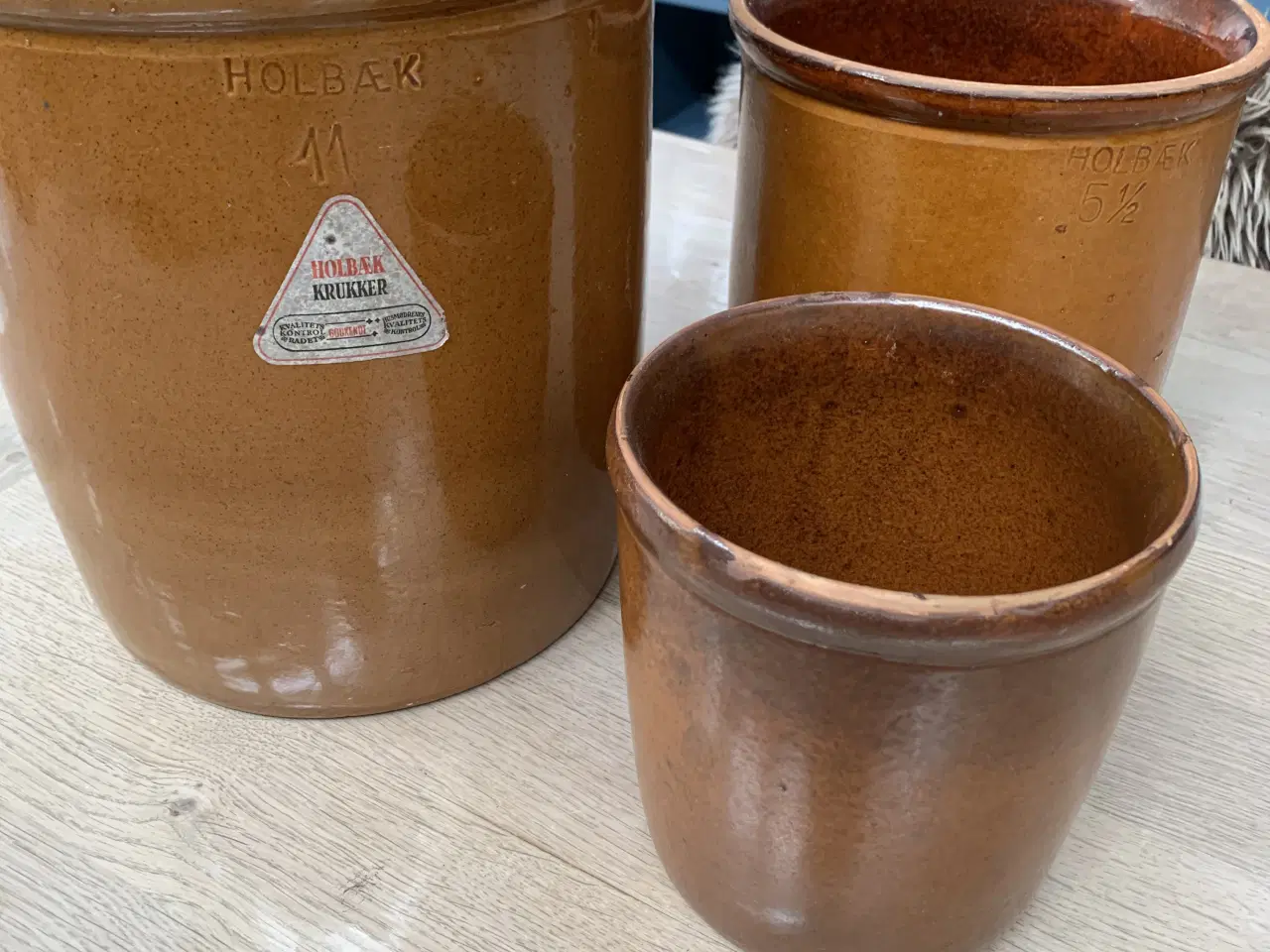 Billede 6 - Stor samling af syltekrukker 16 stk 