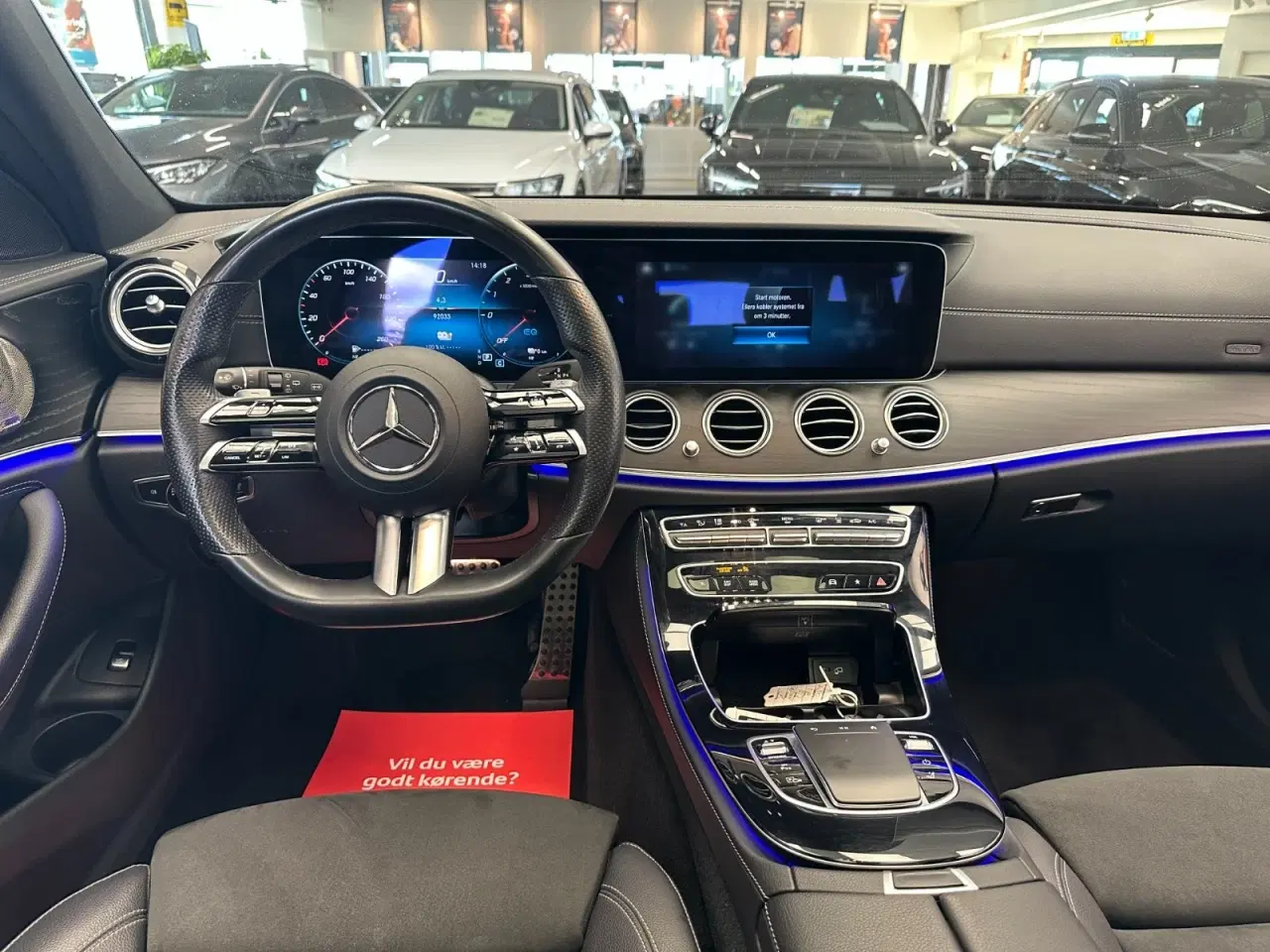 Billede 21 - Mercedes E300 de 2,0 AMG Line stc. aut. 4Matic