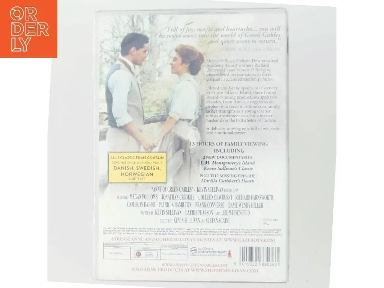 Billede 3 - Anne fra Grønnebakken Trilogi (Anne of Green Gables Trilogy) med Megan Follows (DVD)