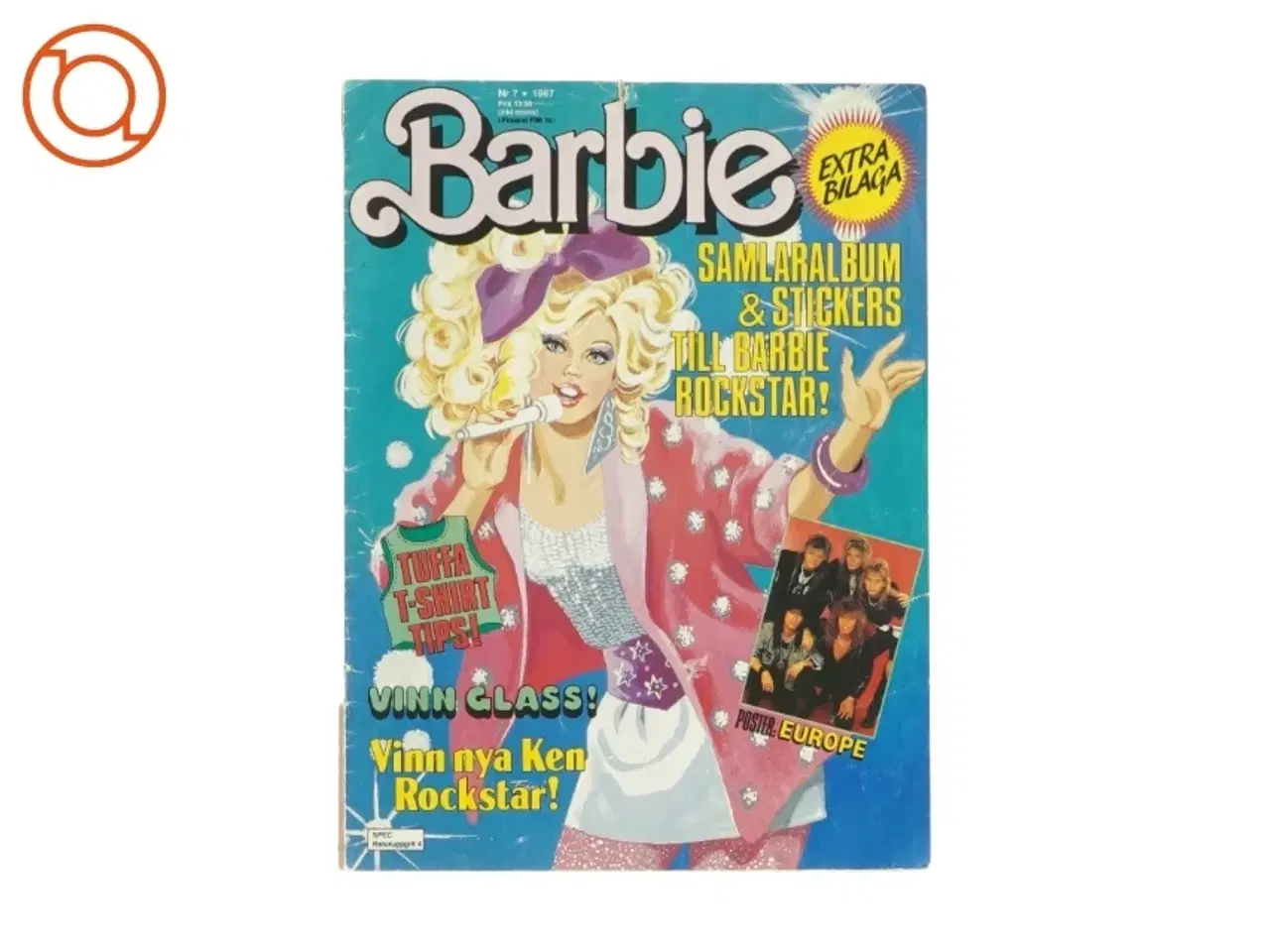 Billede 1 - Barbie blad (svensk/norsk)