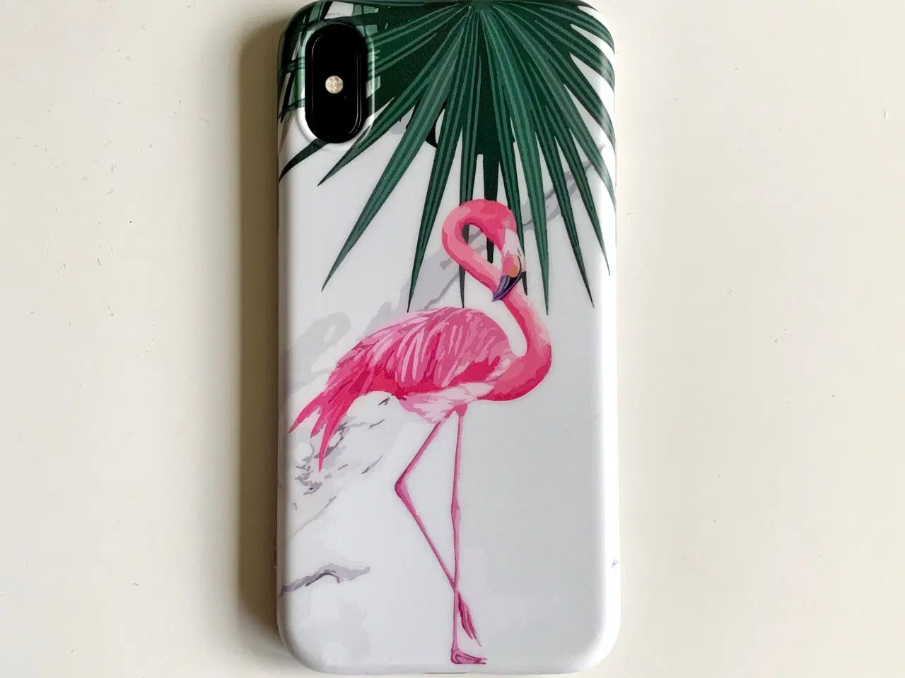 Billede 4 - Silikone cover med flamingo til iPhone 10 X el XS 