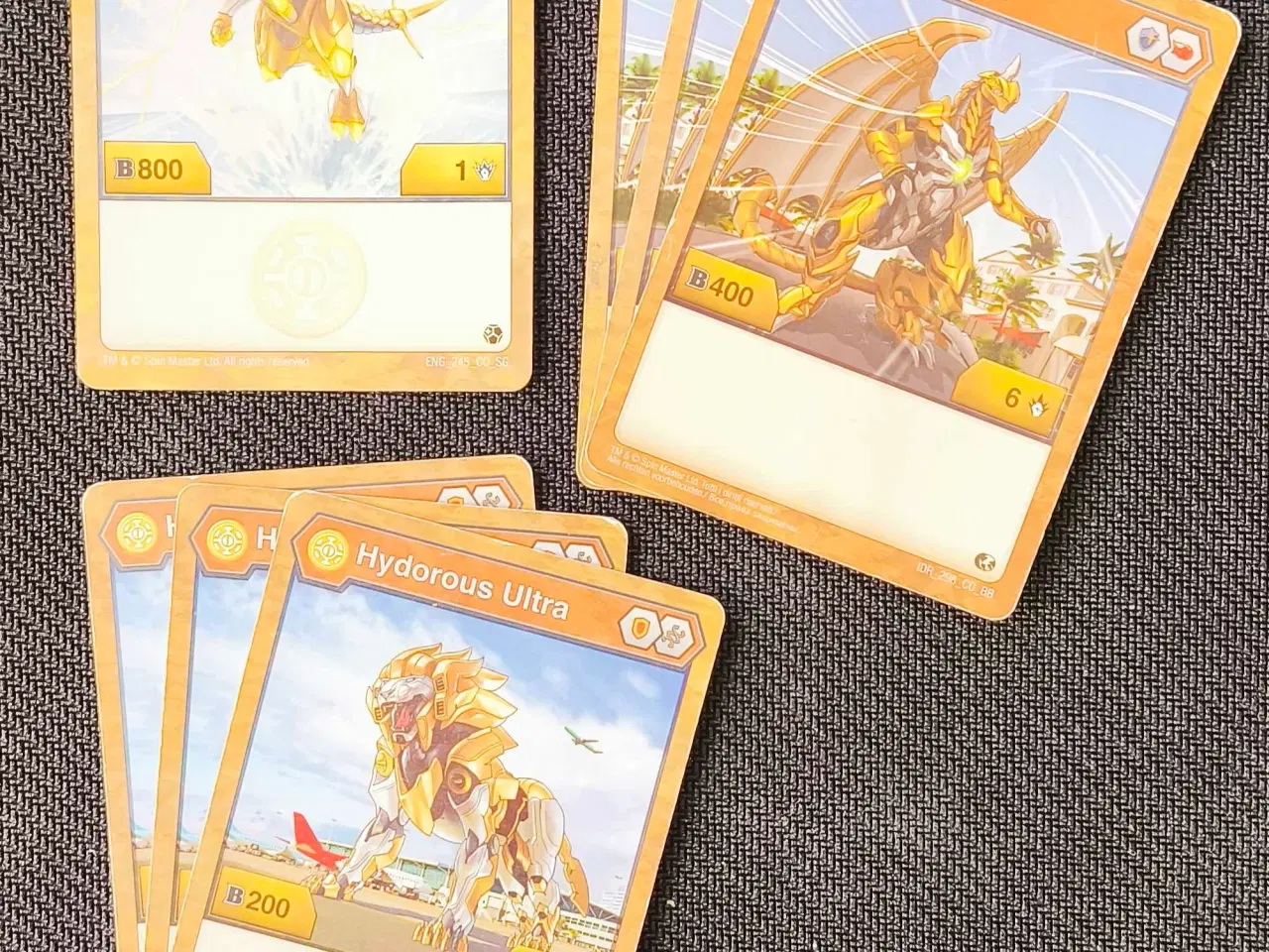 Billede 4 - Bakugan kort - Grå - 44 stk.