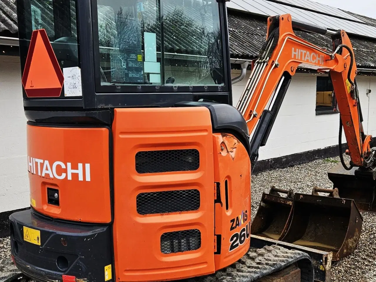 Billede 6 - Hitachi ZX26U-5A CR / tiltman skifte / skovlsæt / 4600 timer