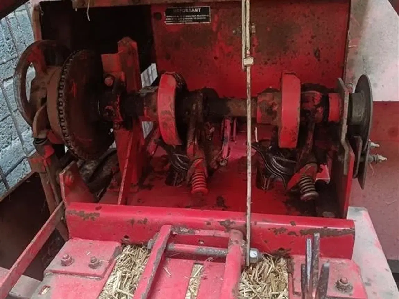 Billede 7 - Massey Ferguson 128 småballe presser