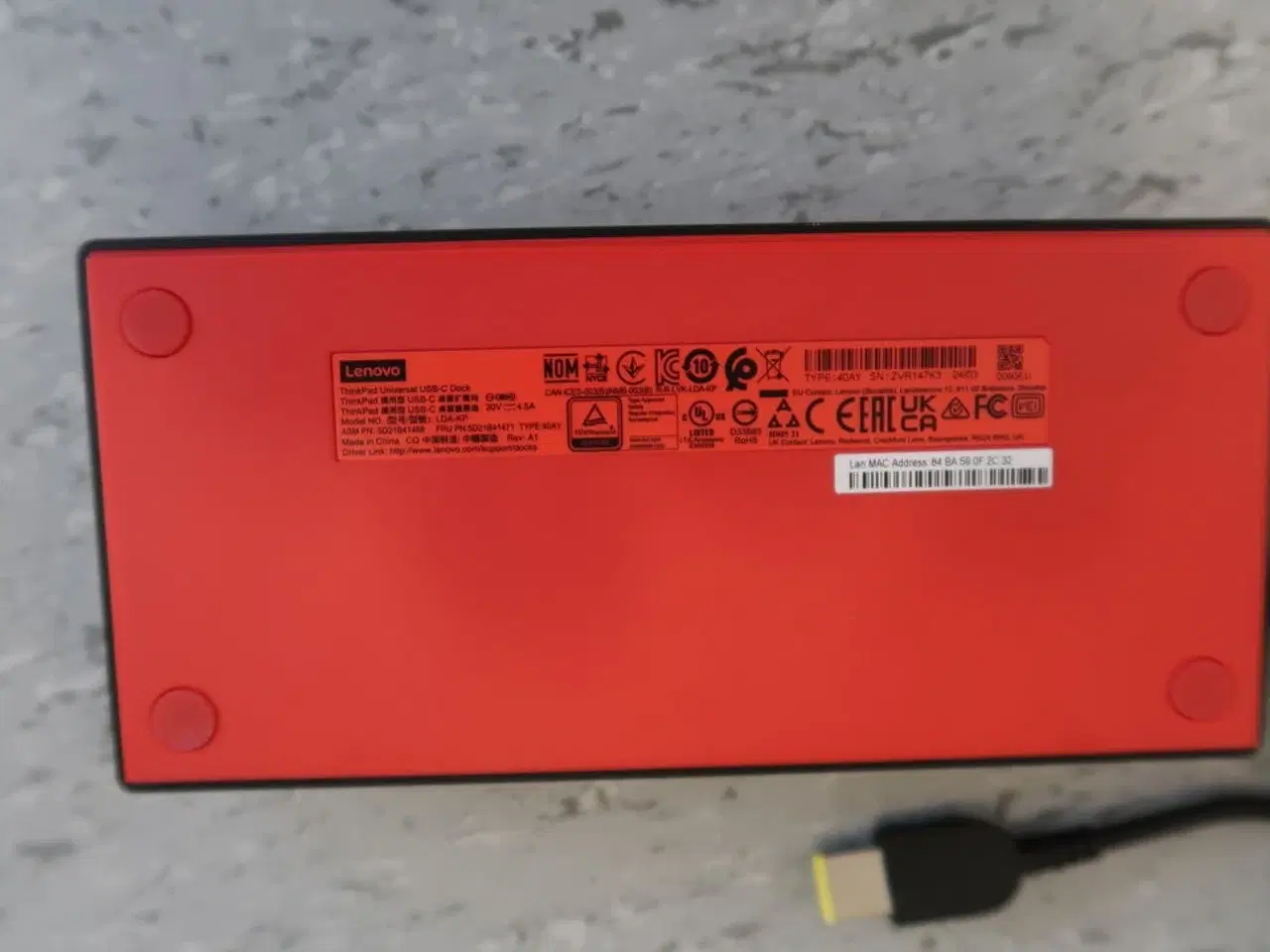 Billede 2 - Dockingstation LENOVO ThinkPad Universal USB-C Dock