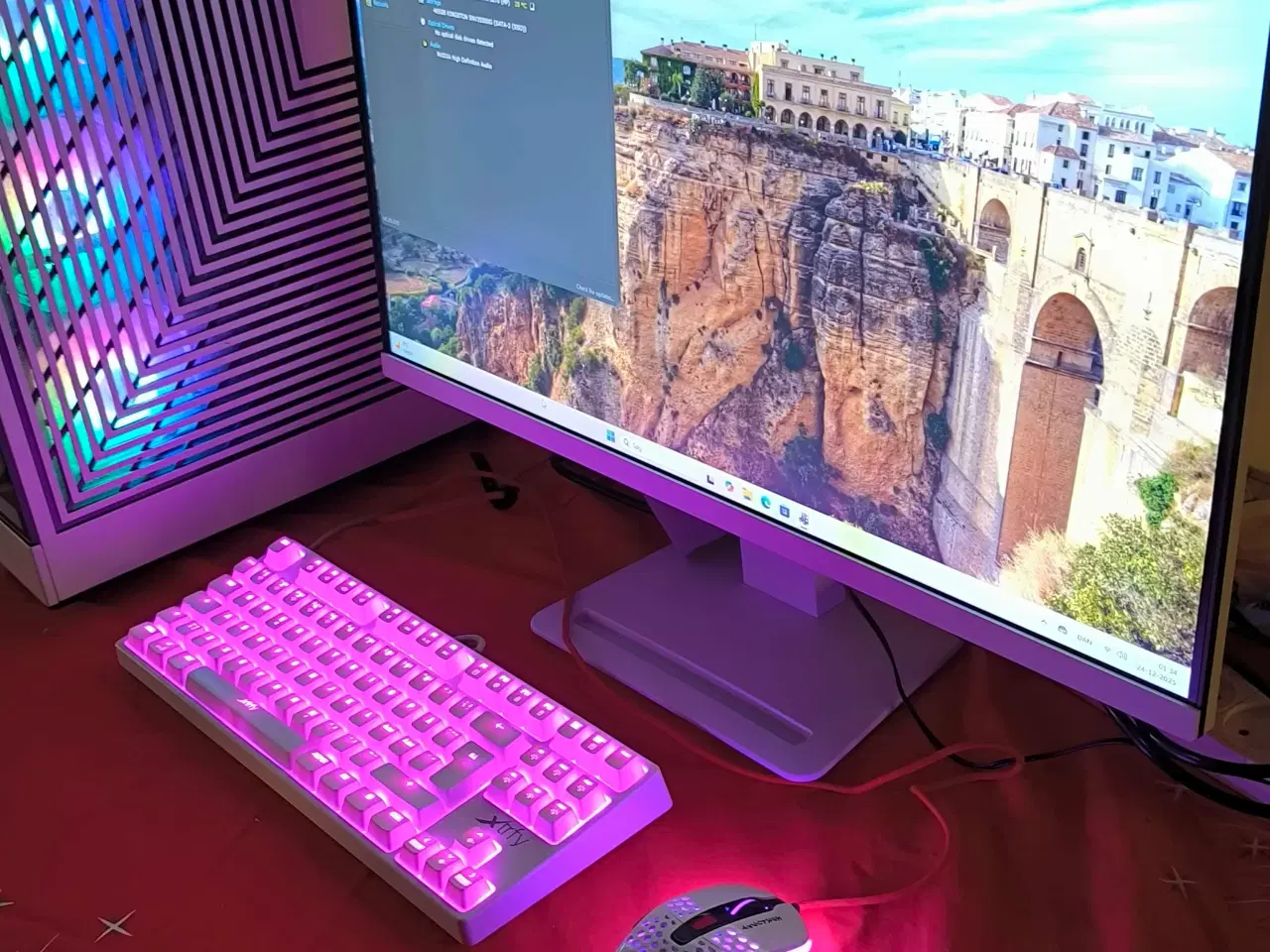 Billede 5 - Vanvittigt flot komplet gamer setup 
