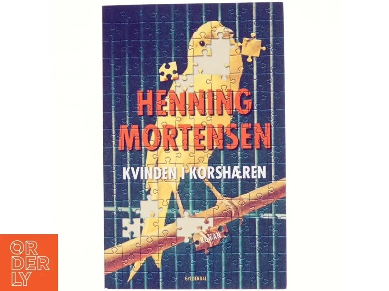 Billede 1 - Kvinden i korshæren : roman af Henning Mortensen (f. 1939) (Bog)