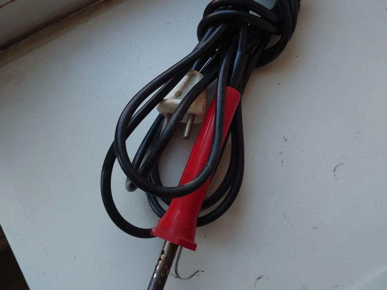 Billede 1 - Loddekolbe med lang kabel