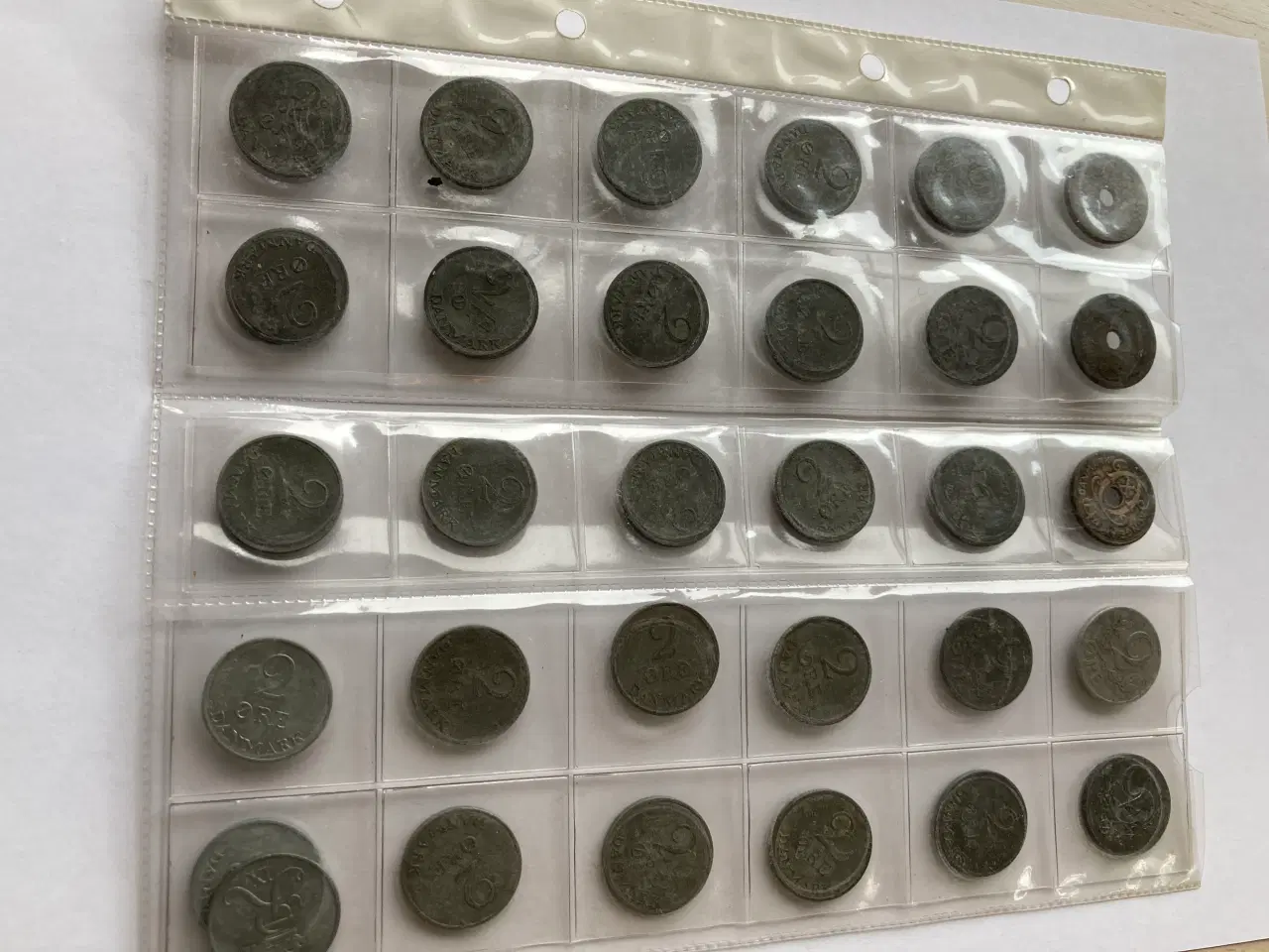 Billede 8 - Danske 1-2-5 ører mfl.  samt norske og amerikanske