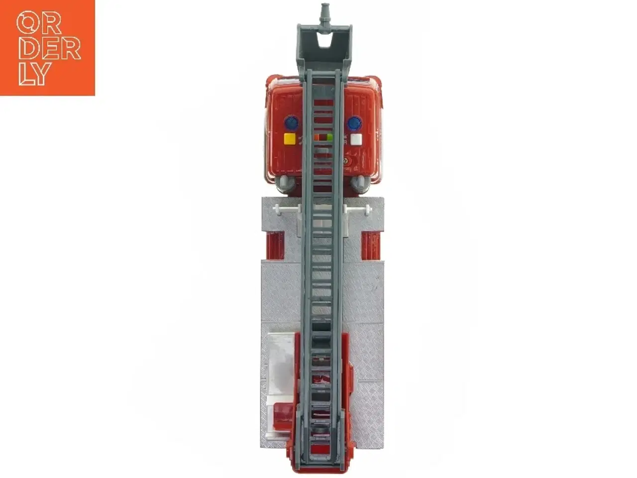 Billede 4 - Model brandbil med stige (str. 14x27x9 cm)