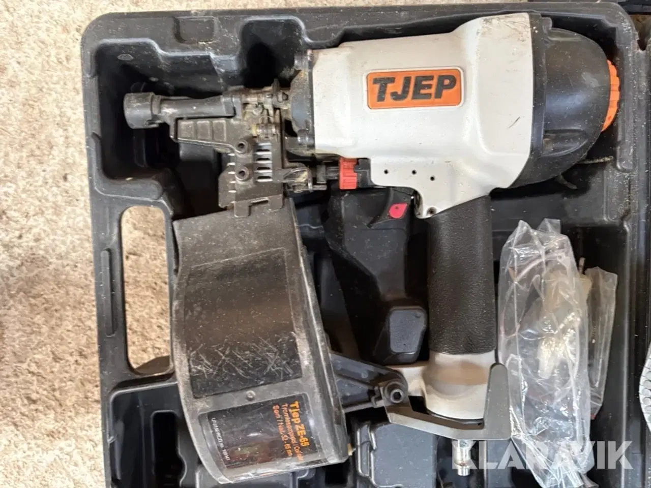 Billede 10 - Sømpistoler og kompressor Tjep, Senco MX50, 90/40, ZE-65 finishpro 18, 4 styk.