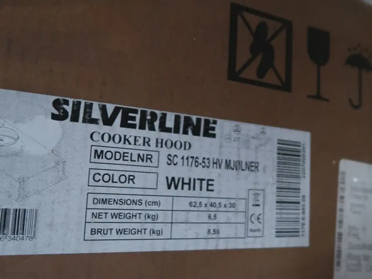 Billede 2 - Emhætte SILVERLINE SC 1176-53 HV MJØLNER