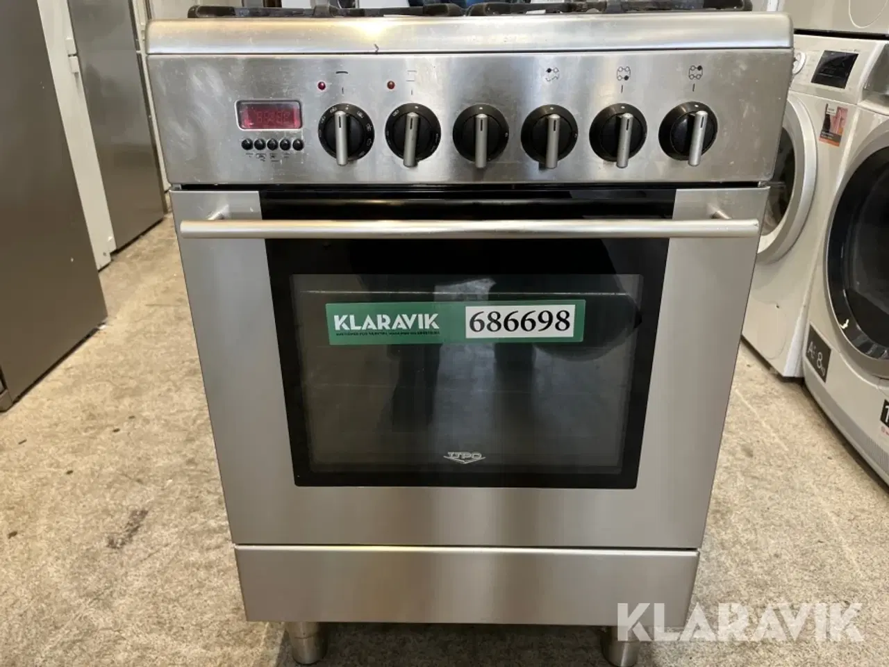 Billede 4 - Industri gaskomfur UPO E6652GS