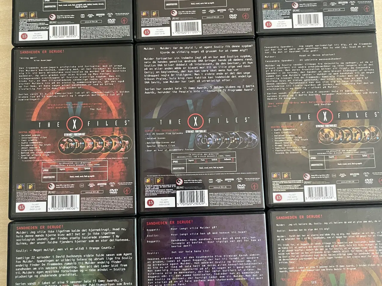 Billede 2 - X-files dvd’er sæson 1-9