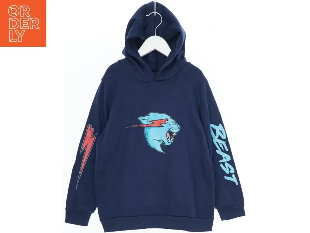 Billede 1 - Hættetrøje beast (str. 150)