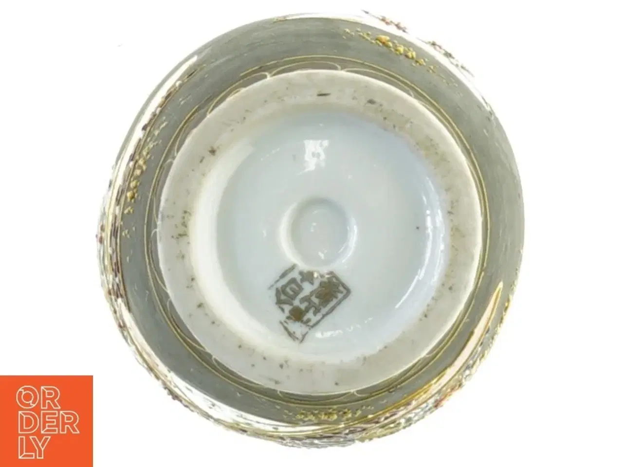 Billede 4 - Vase med kinesisk motiv (str. 20 x 7 x 10 cm)