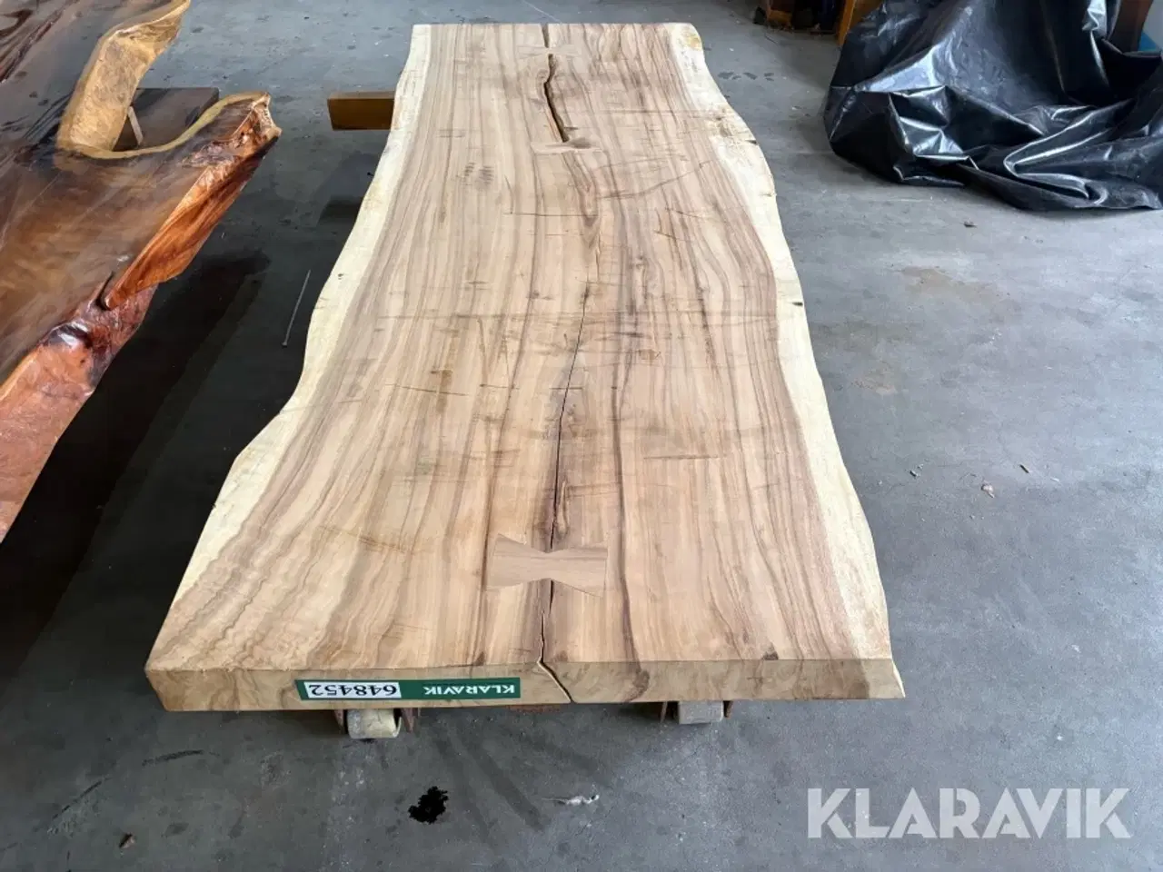 Billede 2 - Planke bordplade Akacie Ubehandlet 1 hel planke