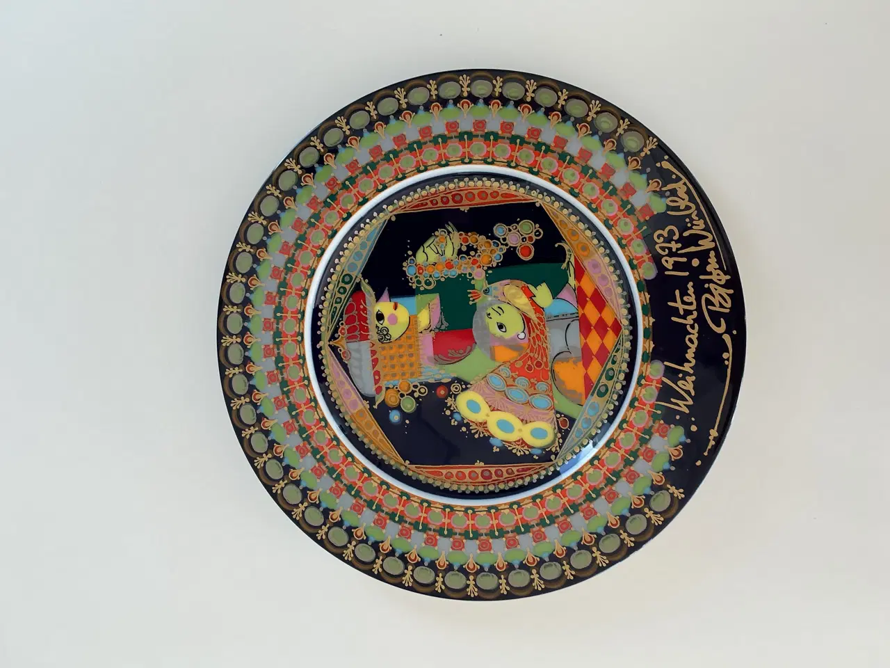 Billede 4 - Bjørn Wiinblad juleplatter