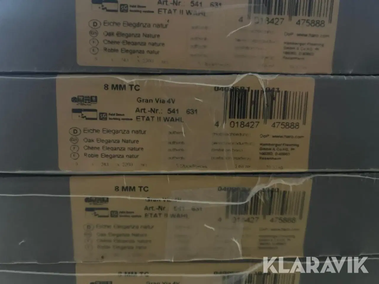 Billede 7 - Laminat gulv HARO Oak eleganza Nature 88 m2