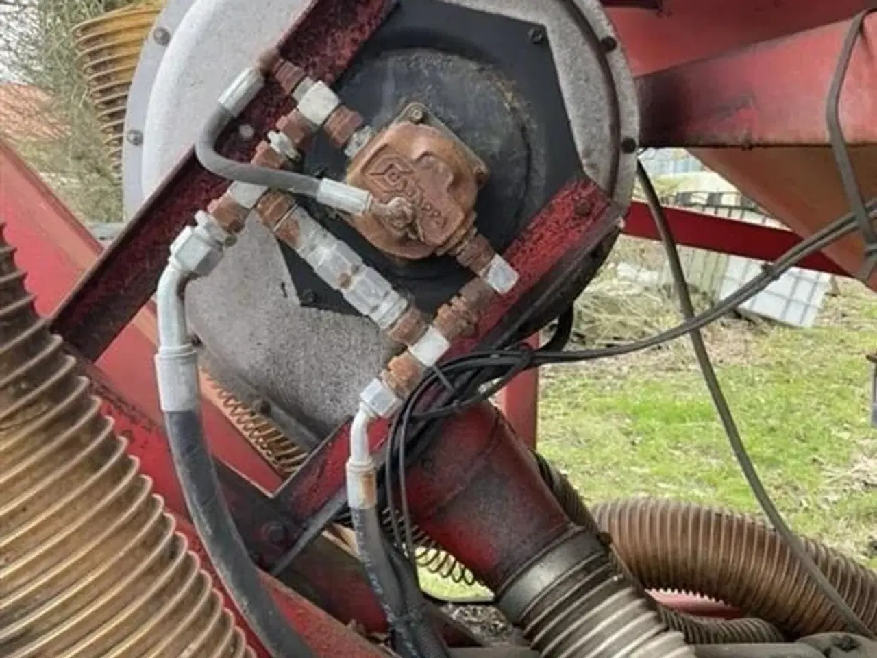 Billede 5 - Scan-Agro Vogn til fast gødning med lift